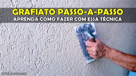 Aprenda Como Fazer GRAFIATO Na Parede