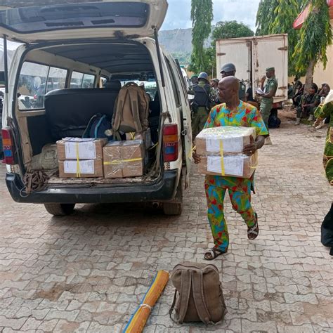 Ekiti 2022 INEC Begins Distribution Of Sensitive Materials The