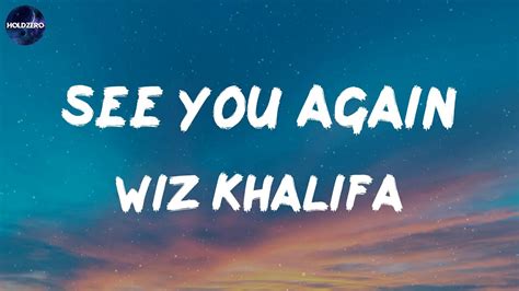 Wiz Khalifa See You Again Feat Charlie Puth Mix Lyrics Wiz