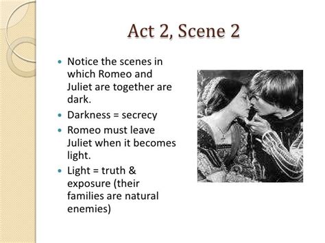 Romeo and Juliet Act 2 Notes