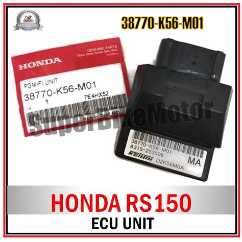 HONDA RS150 100 Original ECU PGM FI UNIT 38770 K56 M01