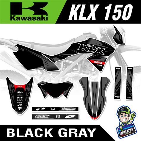 Kawasaki Klx Full Decals Sticker Body Lazada Ph