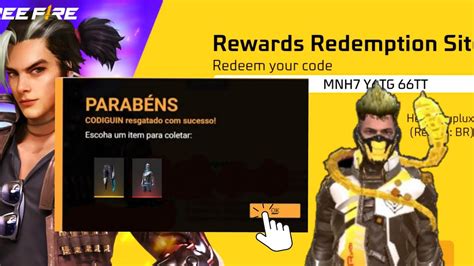 Novo Codiguin Ff 2024 Codiguin Infinito Free Fire Resgate Agora YouTube