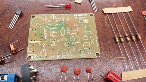 FM Transmitter Kit RF 02 Link To Kit In Description YouTube