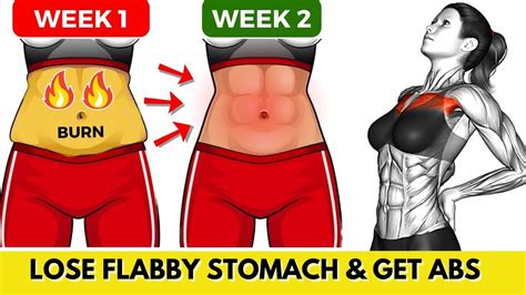 Easiest Abs Exercises Flabby Stomach Lose Lower Belly Fat In Weeks