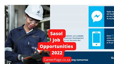 Sasol Jobs For Grade Matriculants Careerpage Co Za