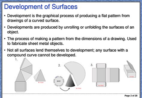 SOLUTION Engineering Drawing And Graphics Lecture 10 Development Of