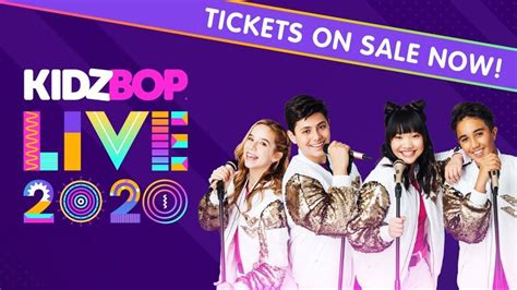 Kidz Bop Live 2020 Tickets On Sale Now Youtube Kidz Bop Kids