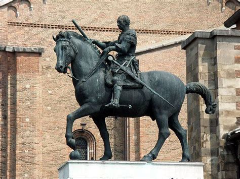 Monumento Equestre Al Gattamelata Donatello 1445 50 Arte