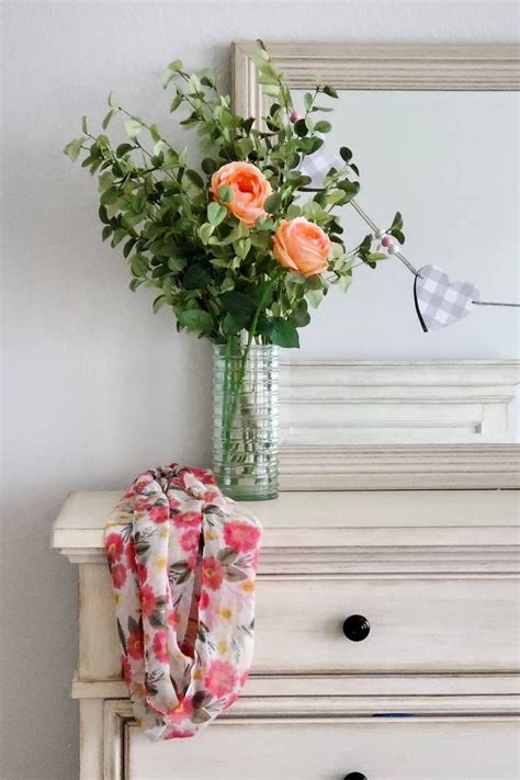 Simple Diy Silk Flower Arrangement With Greenery Diy Silk Flower