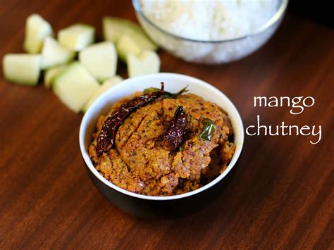 Mango Chutney Recipe Green Mango Chutney Mango Chutney Sauce