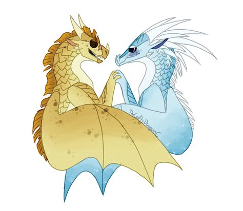 Cute Little Gays The Sequel Winter X Qibli By Thecraftydragonc On Deviantart Wings Of Fire