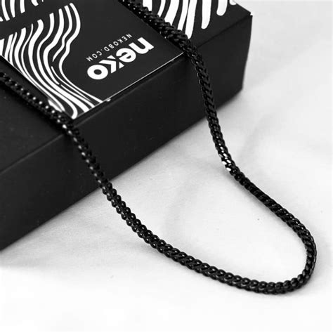 Astro 3mm Black Stainless Steel Chain Neko