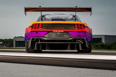 New Ford Mustang Gt4 Racing Car Teased Before Spa Debut Autoevolution