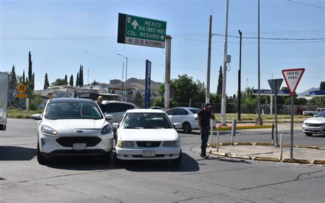 Se Registran Dos Accidentes En Menos De Una Hora No Hay Personas