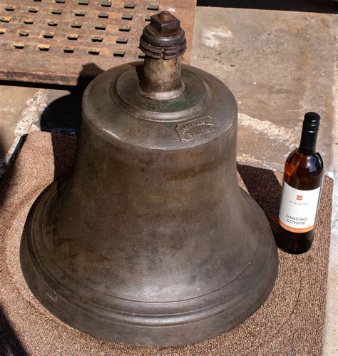 US Navy Bronze Ships Bell By Josh Regester Of Baltimore Maryland