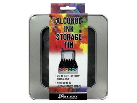 Ranger Tim Holtz Alcohol Ink Storage Tin Craft Storage Michaels