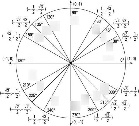 Unit Circle In Radians Diagram Quizlet Hot Sex Picture