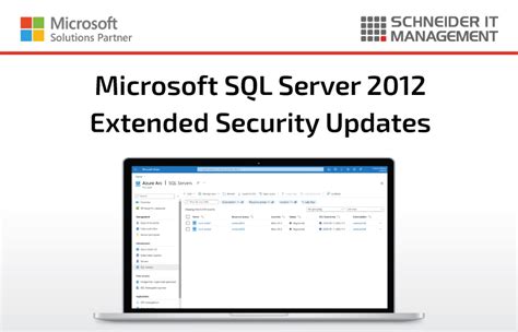 Microsoft Sql Server 2012 Extended Security Updates Available