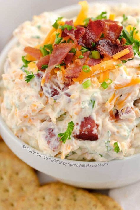 Bacon Cheddar Dip Recipe This Creamy Dip Is Amazing It S So Easy To Whip Up And It S Always