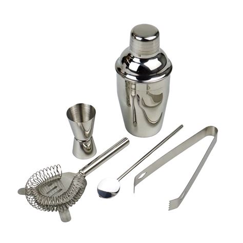 Jual Bartender Set In Cocktail Shaker Stainless Steel Bar Set Alat