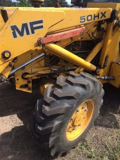 Massey Ferguson 50hx Front Loader 41 Bucket Loaders Excavators Massey