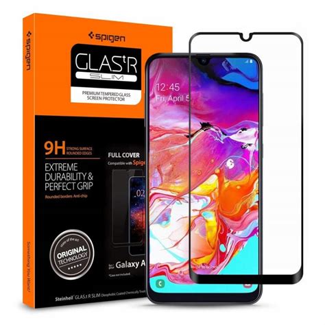 Mica Glass Fc Full Cover Negro Galaxy A Spigen