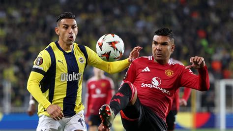 Fenerbahçe Vs Manchester United Live Online Score Stats Goals