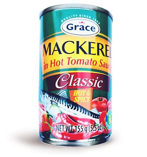 Grace Classic Mackerel Hot Spicy Oz Adonai Distributors LLC