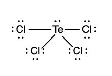 Tecl4 Lewis Structure