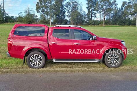 Nissan NP300 Navara SMM Steel Canopy Razorback Canopies