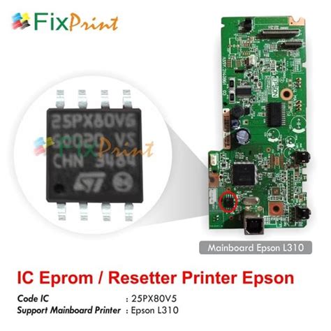 Jual IC Eprom Epson L310 IC Eeprom Reset Epson L310 Resetter Epson