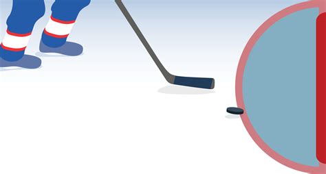 Ice Hockey Player with Stick and Puck. Vector Illustration. 4553574 ...