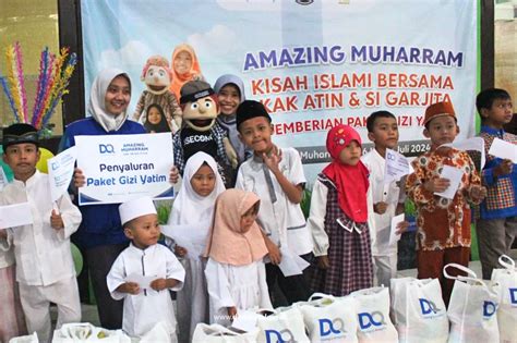 Dq Berbagi Untuk Anak Yatim Dengan Memberi Paket Gizi Pengetahuan