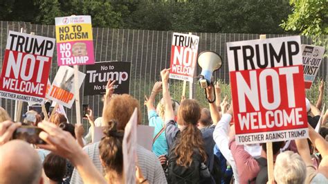 Thousands March Against Trump In Rowdy London Protests Fox News