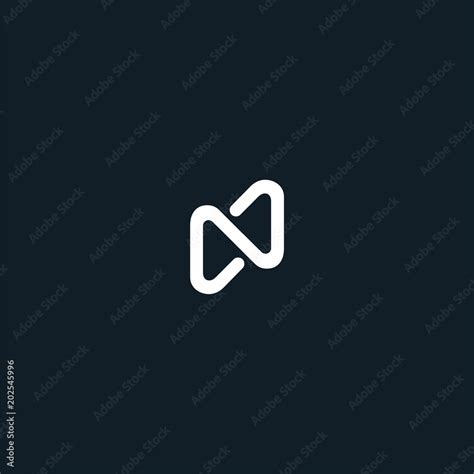 logo symbol n abstract Stock Vector | Adobe Stock