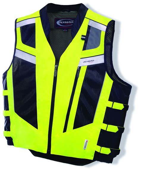 Hi Viz Vest High Vis Safety Visibility Tank Jacket Reflective Strap