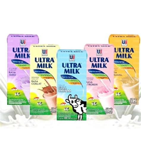 Jual Ultra Milk Susu Uht Ml Karton Isi Pcs Karamel Di