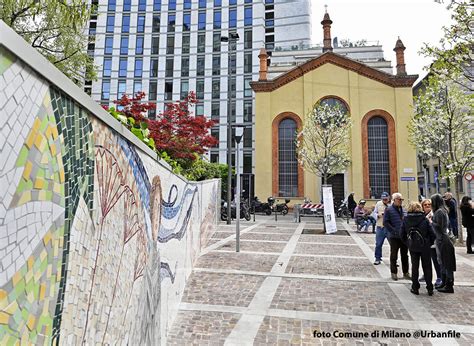 Milano Centro Storico Toponomastica Nuova Piazza E Mosaico Urbanfile