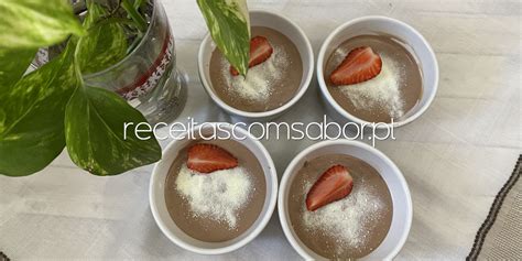 Mousse De Chocolate Saud Vel Receitas Sabor