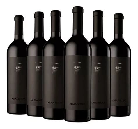 Vino Alma Negra Tinto Caja Botellas Ml Mercadolibre