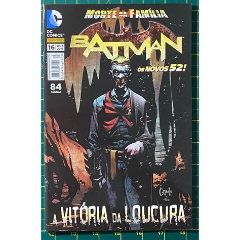 Batman Novos 52 Nº 7 10 12 à 20 Saga Morte da Família Shopee Brasil