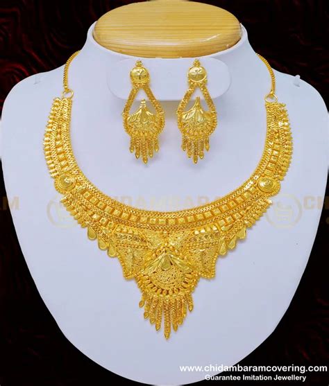 Top Gold Necklace Design Images For Wedding Amazing Collection