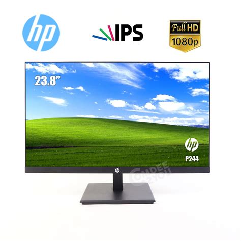 จอคอมพวเตอร HP รน P244 ขนาดจอ 23 8 IPS with LED backlight Full