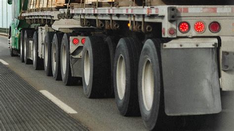 Why Do Semi Trucks Have So Many Wheels Or More