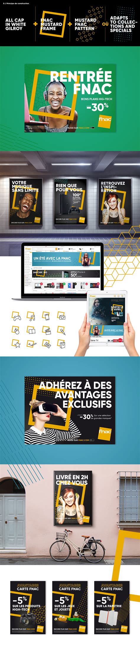 Fnac overall branding and communication :: Behance