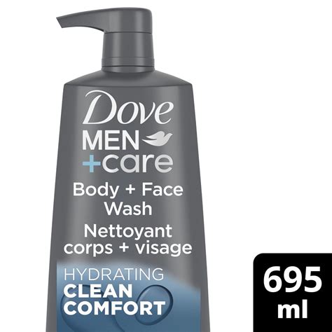 Dove Men Care Clean Comfort Body Face Wash Walmart Canada