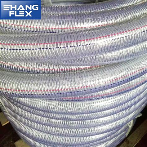 Heavy Duty PVC Steel Wire Fiber Reinforced Hose Pipe High Pressure