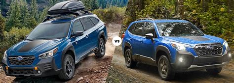 2022 Subaru Outback vs. 2022 Subaru Forester | Serra Traverse City