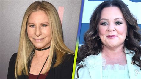 Barbra Streisand Asks Melissa McCarthy If She Uses Weight Loss Shots In